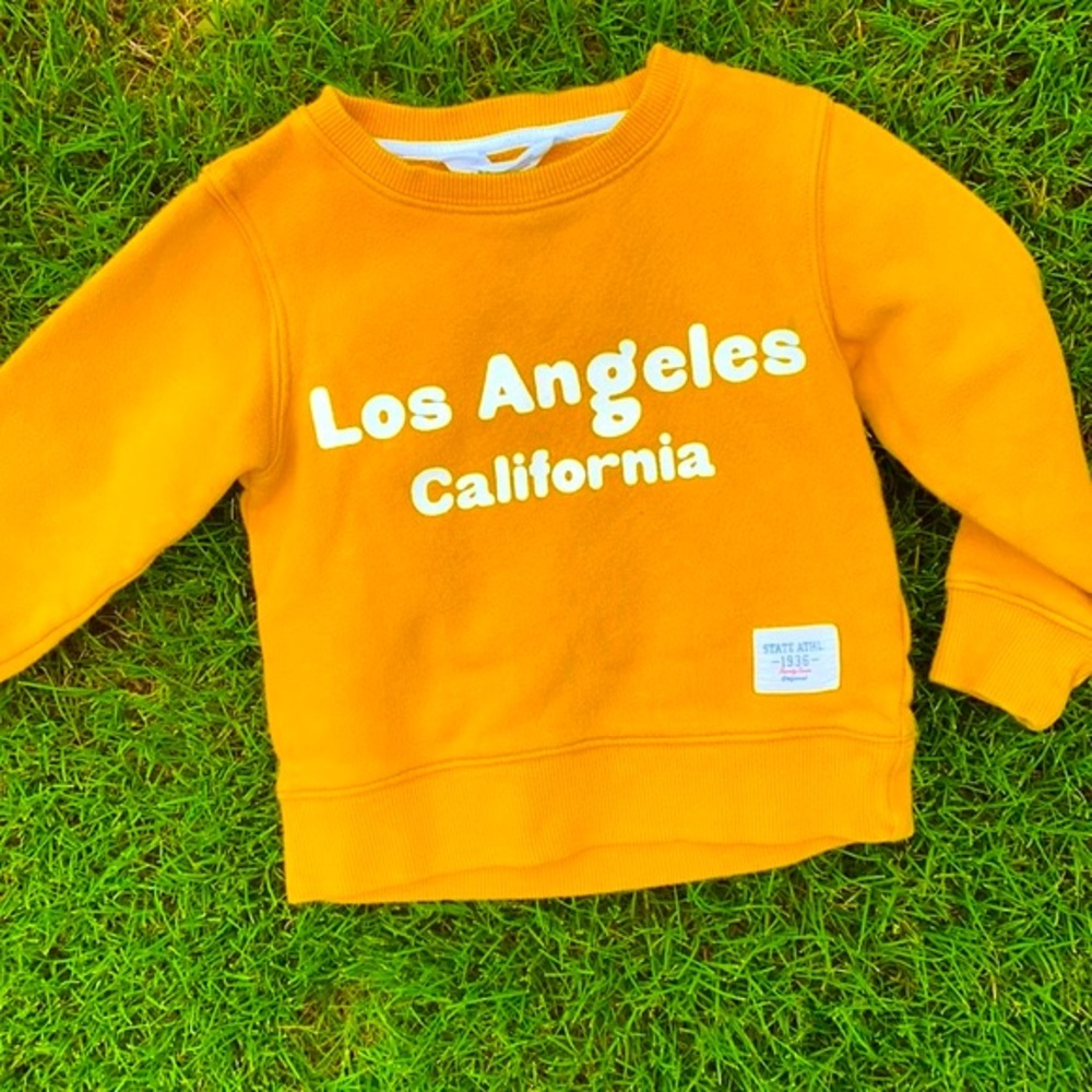 Kids “Los Angeles” Motif Sweatshirt